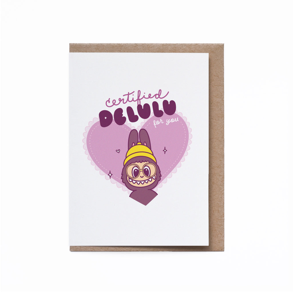 Tarjeta Delulu For You