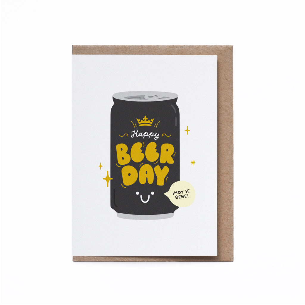 Tarjeta Happy BeerDay