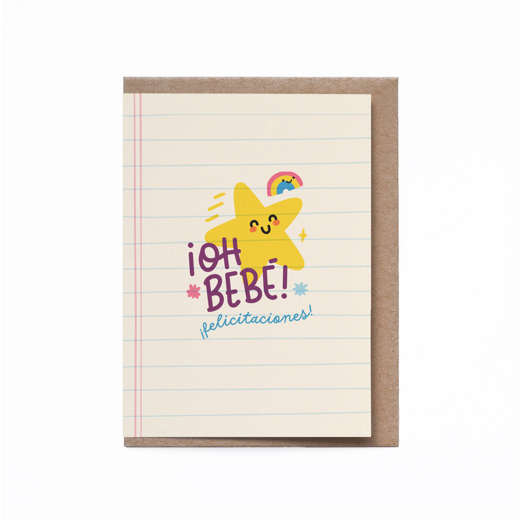 Tarjeta Bebé Felicitaciones