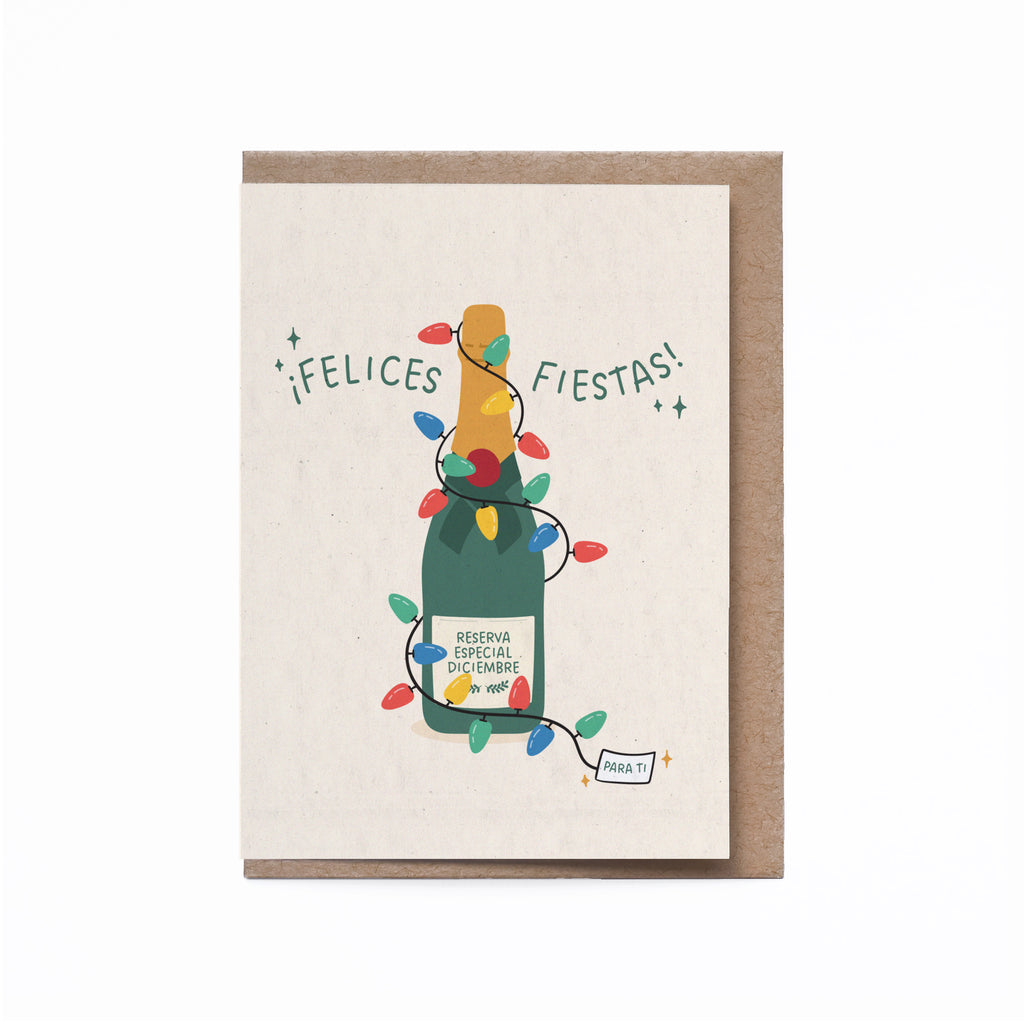 Tarjeta Felices Fiestas Diciembre