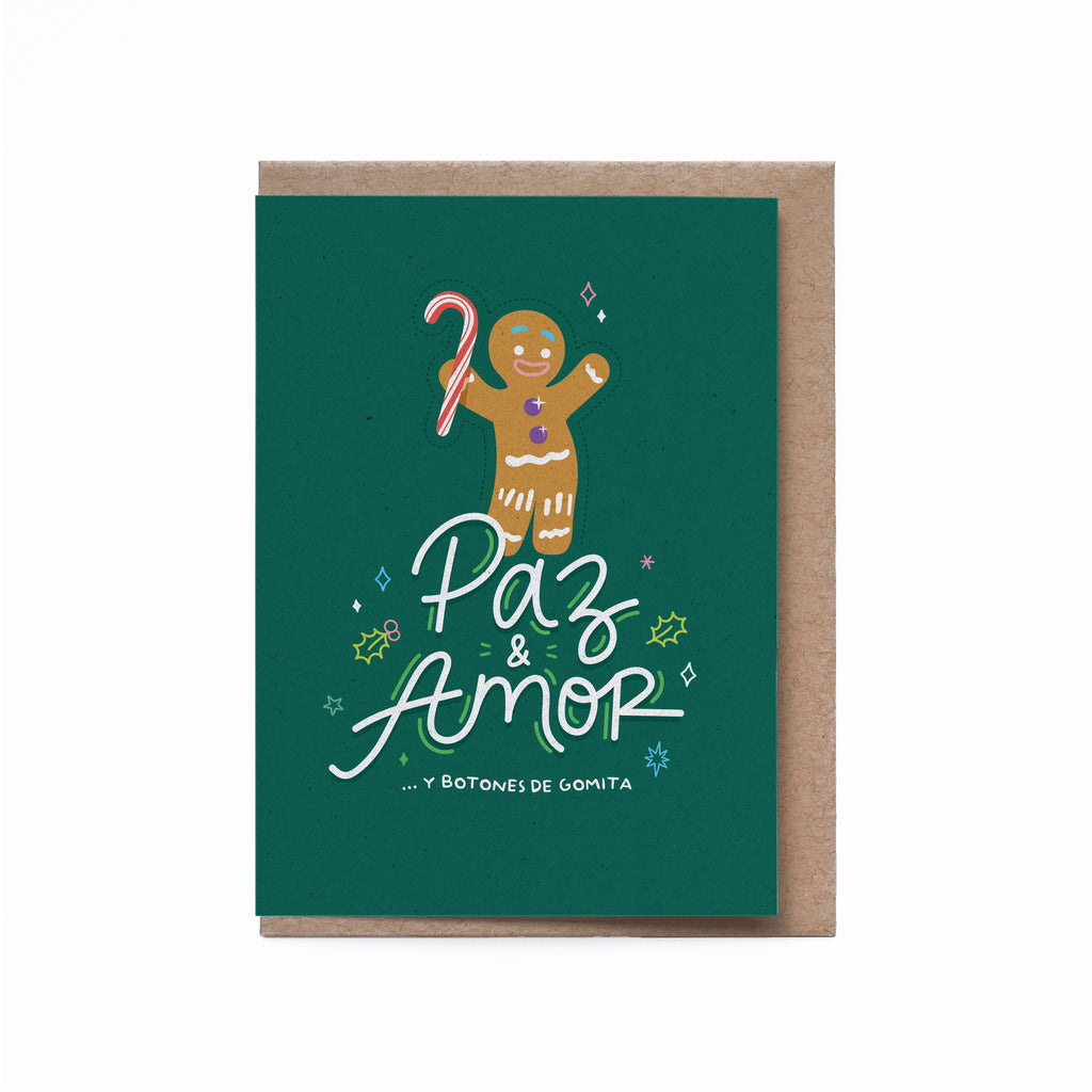 Tarjeta Paz & Amor