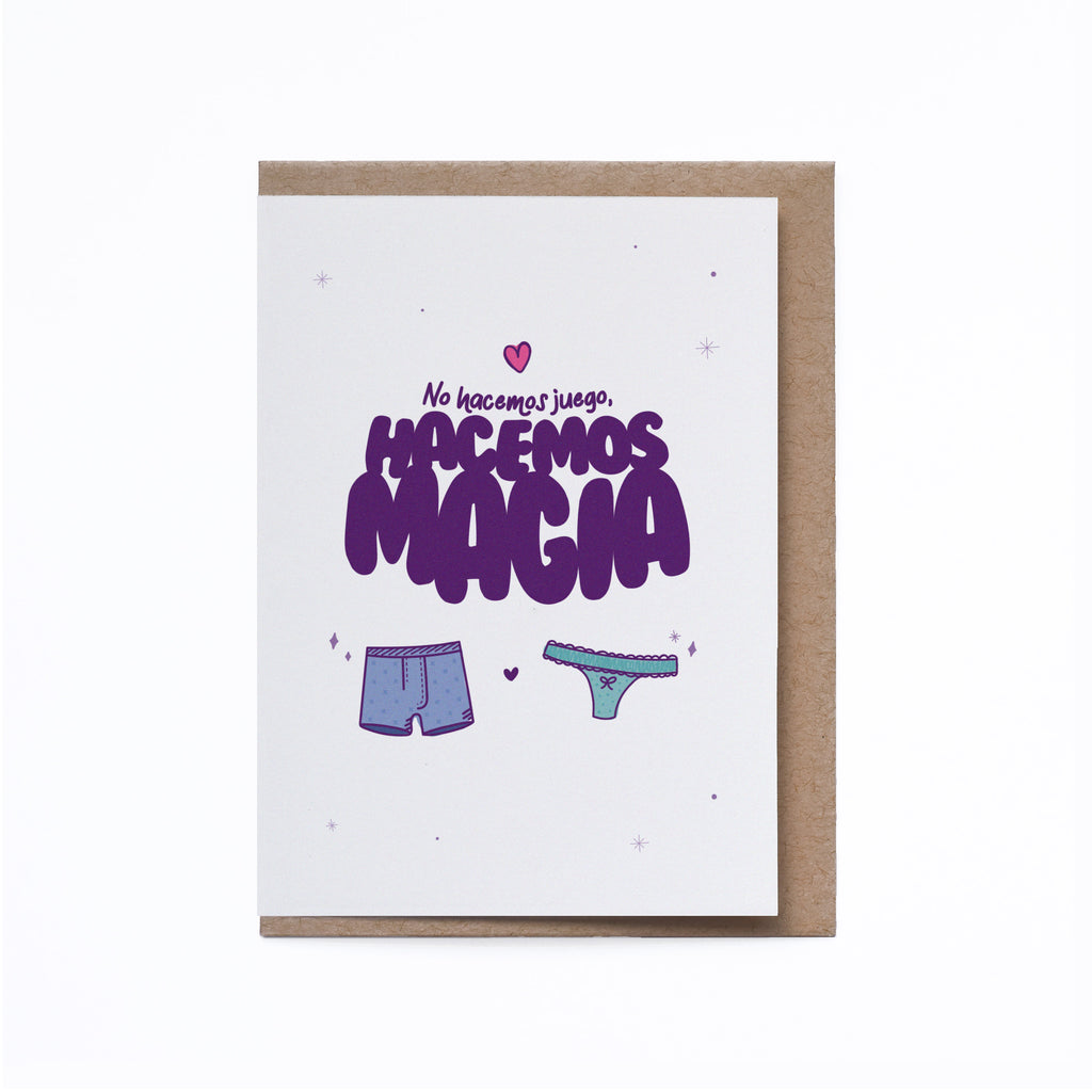 Tarjeta Hacemos Magia