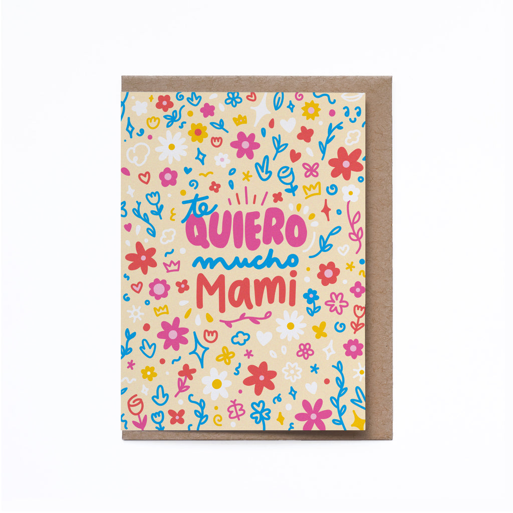 Tarjeta Te Quiero Mami