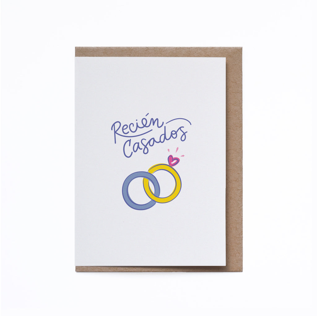 Tarjeta Recién Casados