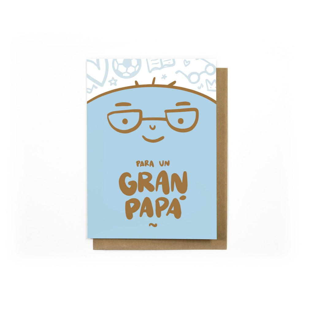 Tarjeta Gran Papá Lentes